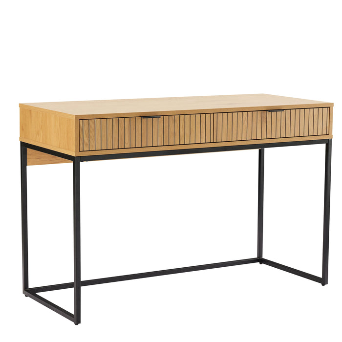 Claro Work Desk in Oak/Black