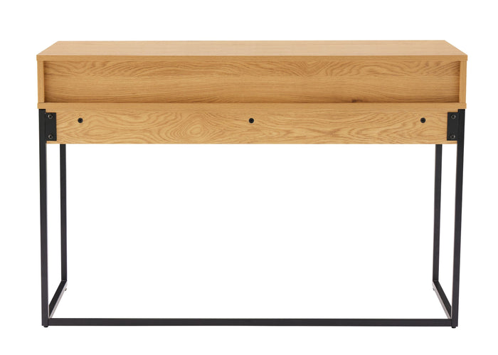 Claro Work Desk in Oak/Black