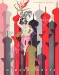 Cocoanut Grove Ambassador Hotel, Los Angeles 1970s | Vintage Menu Art - cover