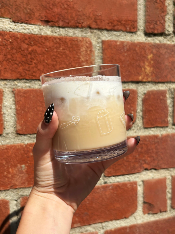 Coffee & Croissants - RESERVE 12oz Old Fashioned Tritan™ Copolyester Glass