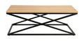 Coffee Table in Oak/Black
