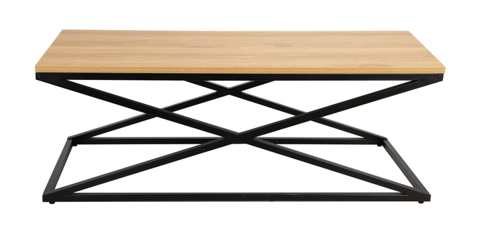 Coffee Table in Oak/Black