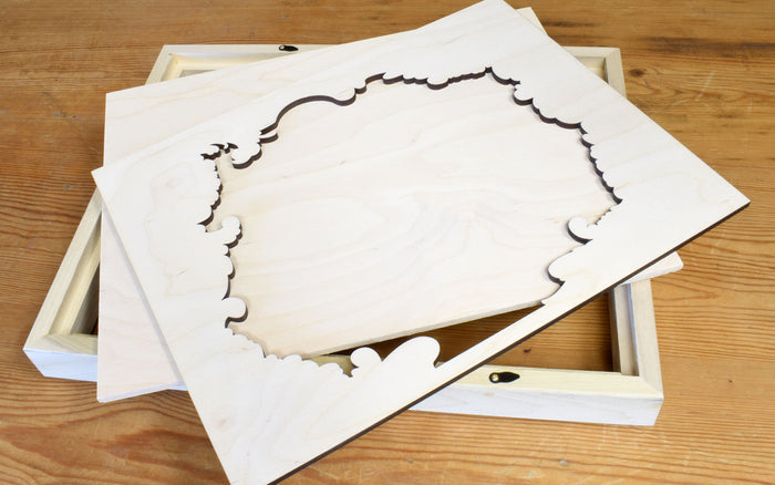 Coffee Time Shadow Box - JS040S