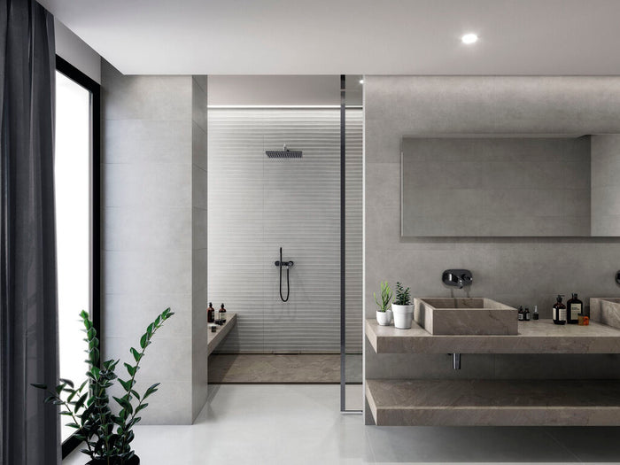 Cricket Shore Pearl MT 12x36" Ceramic White Body Wall Tile