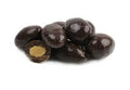 dark chocolate covered almonds