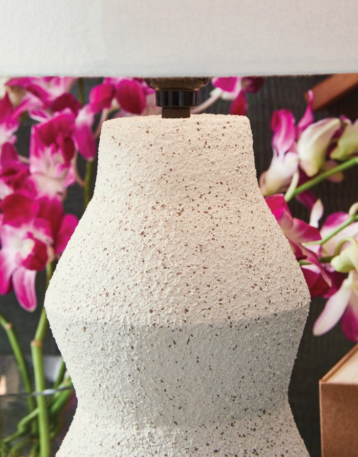 Dawthorne Paper Table Lamp in Cream