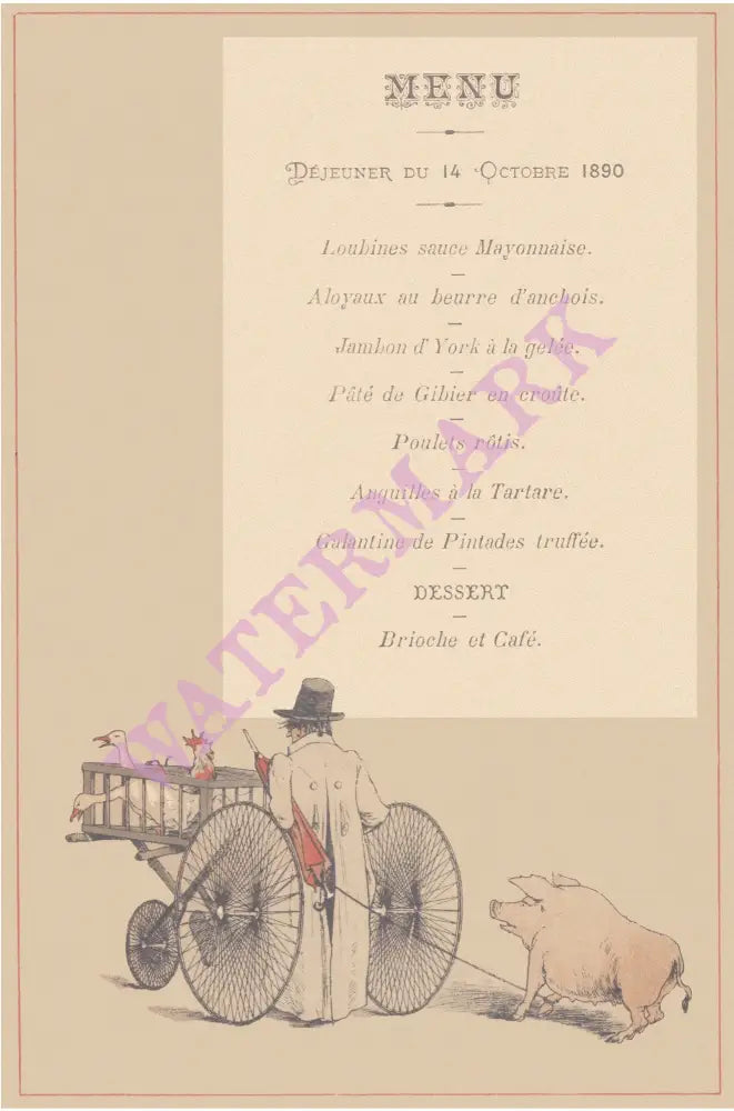 Déjeuner, France 1890