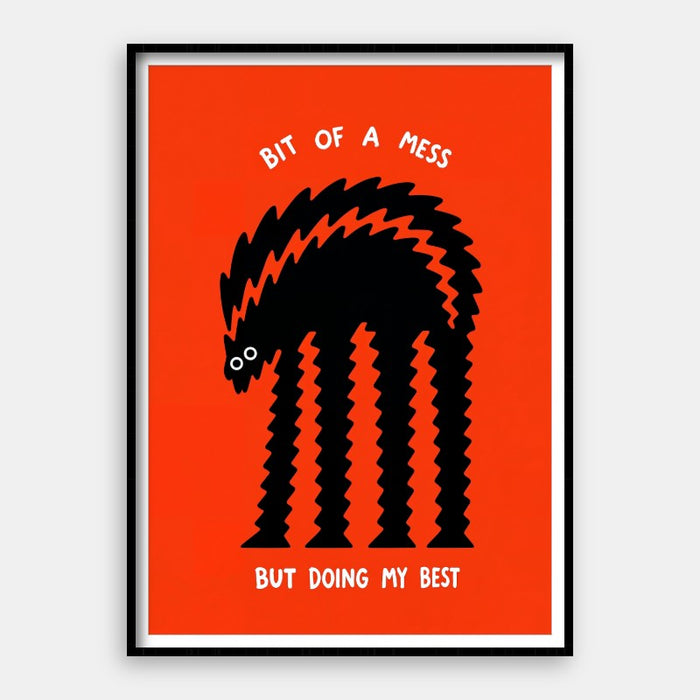 Doing My Best — Art Print Vertical #01