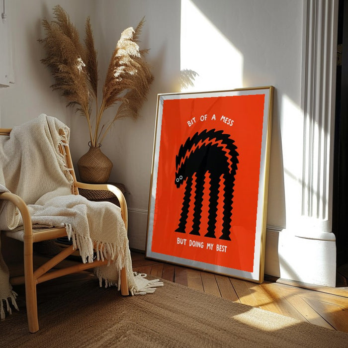 Doing My Best — Art Print Vertical #02