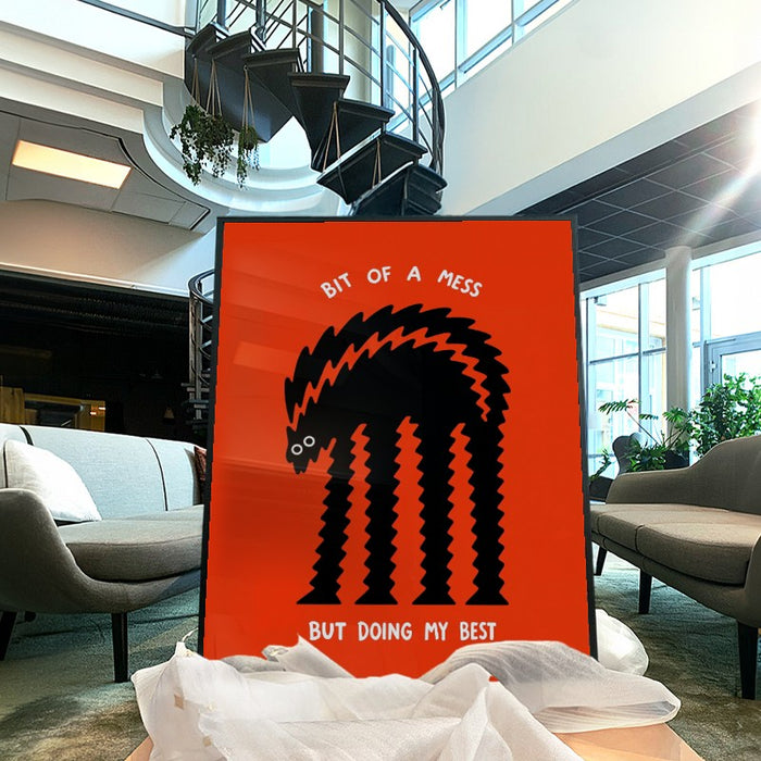 Doing My Best — Art Print Vertical #04