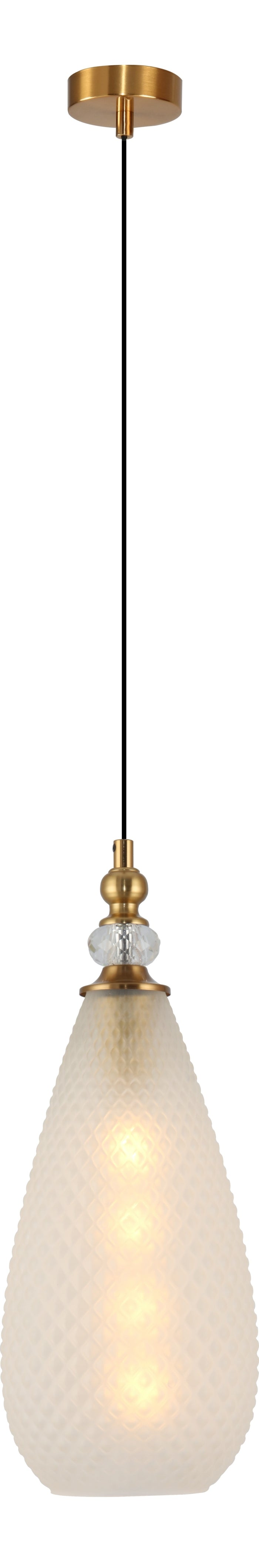 #DU36357 Pendant Light in Antique Brass