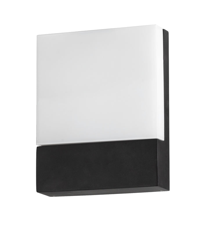 #E-30017 Outdoor LED Wall Light in Black