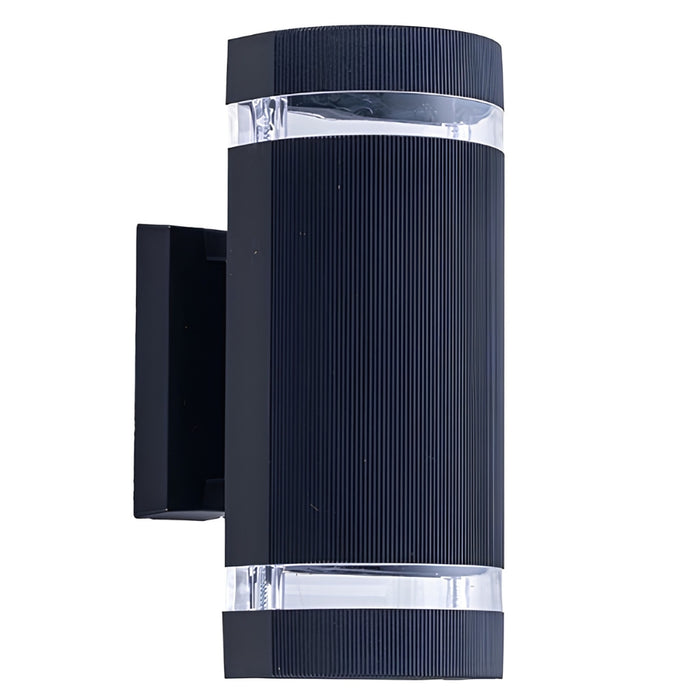 #E-30112B Outdoor 2 Light Wall Light in Black