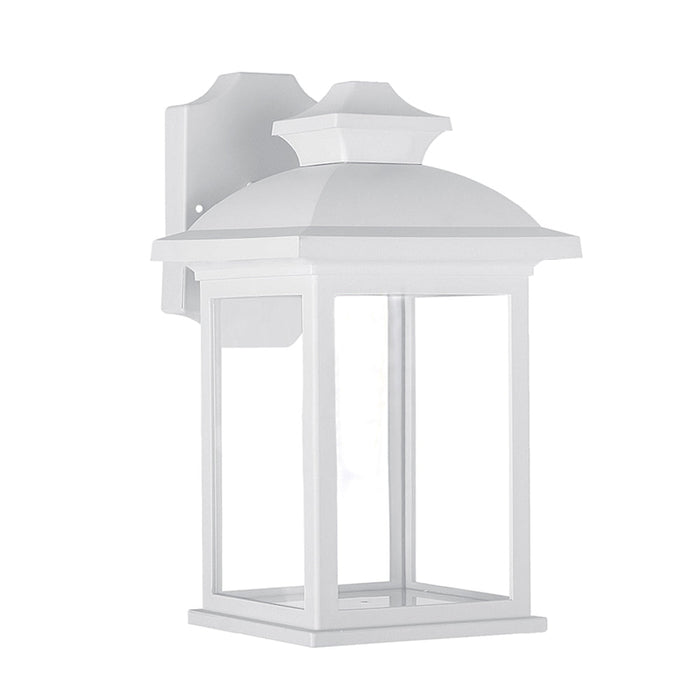 E061 Outdoor Wall Light in White