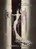 Earl Carroll, Hollywood 1940s Menu Art