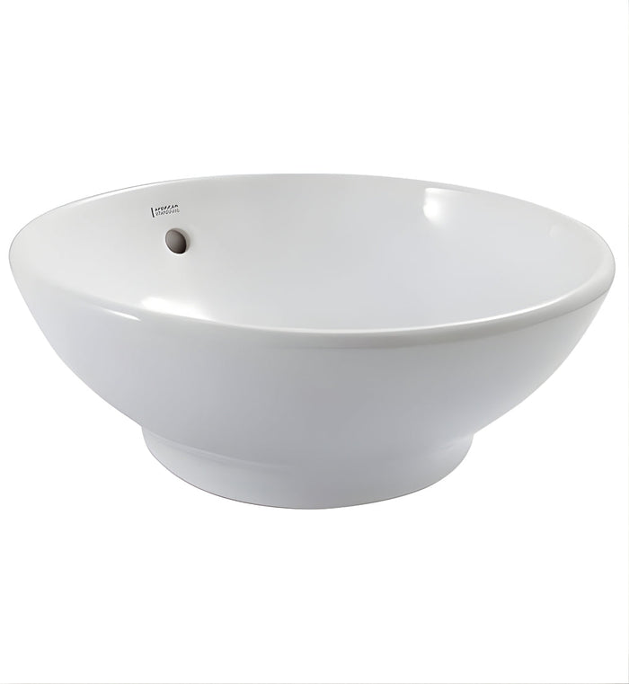 Elemento Bathroom Countertop Vessel in White