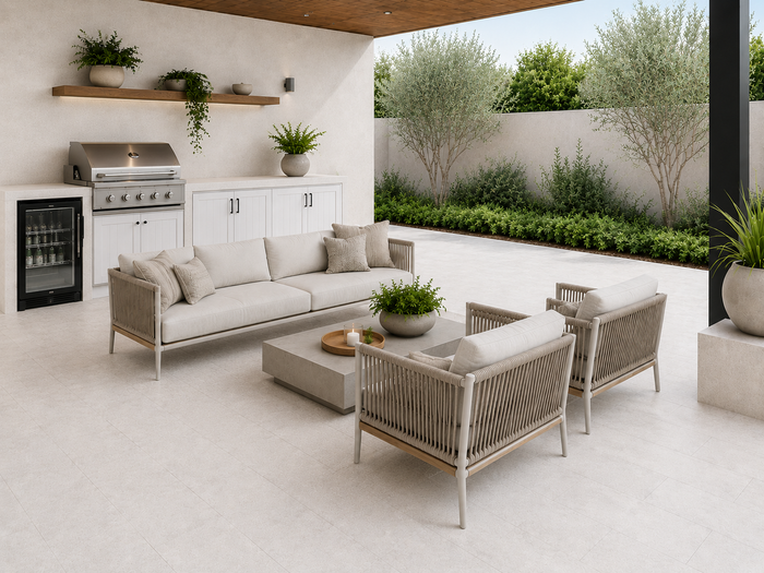 Eternity White MT Anti-Slip 15x30" Porcelain Floor Tile