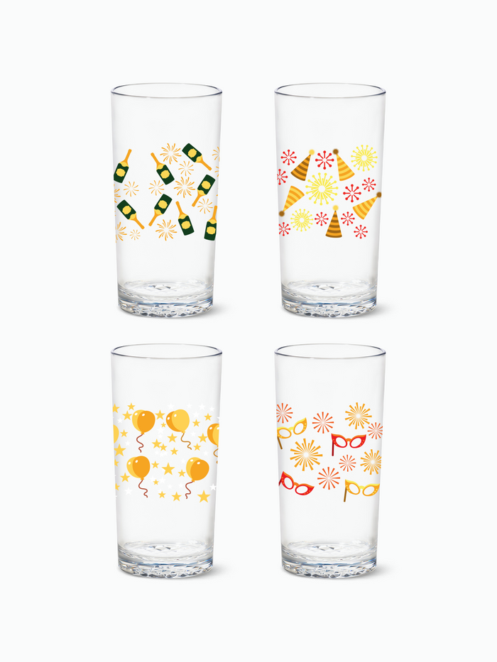 Festive Bliss - RESERVE 14oz Highball Tritan™ Copolyester Glass