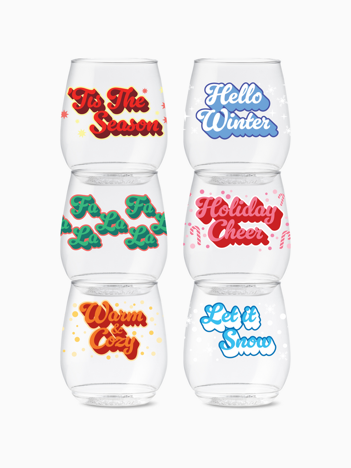 Festive Holiday - POP 14oz Vino