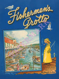 Fisherman's Grotto No. 9, San Francisco 1950s Menu Art