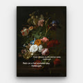 Flowers Hallelujah Canvas — Canvas Vertical #01