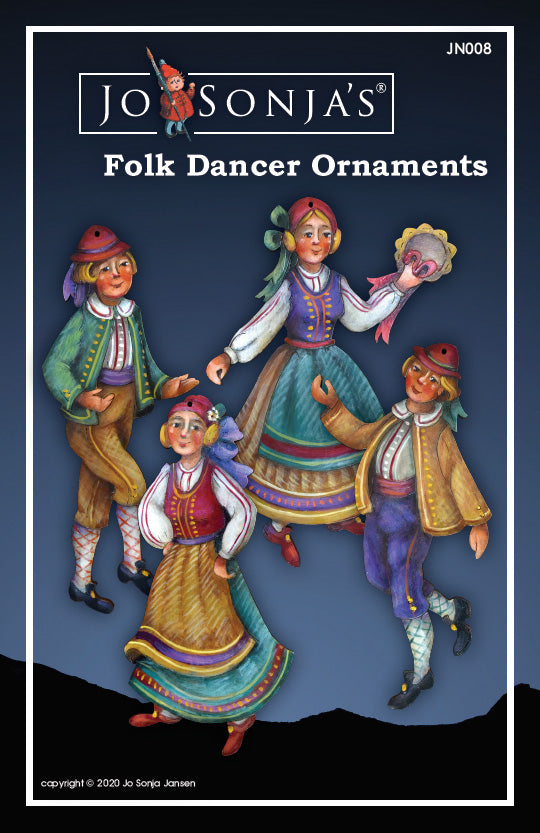 Folk Dancer Ornaments - JN008