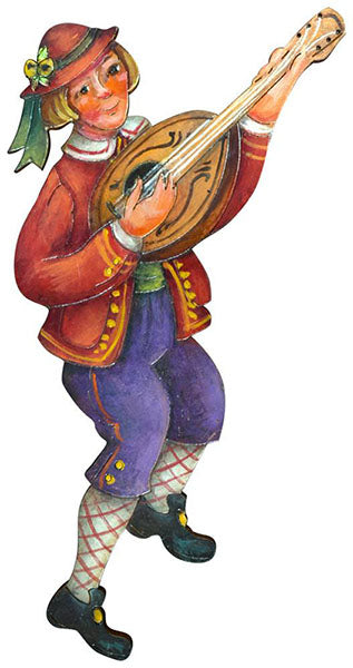 Folk Musician Ornaments - JN009