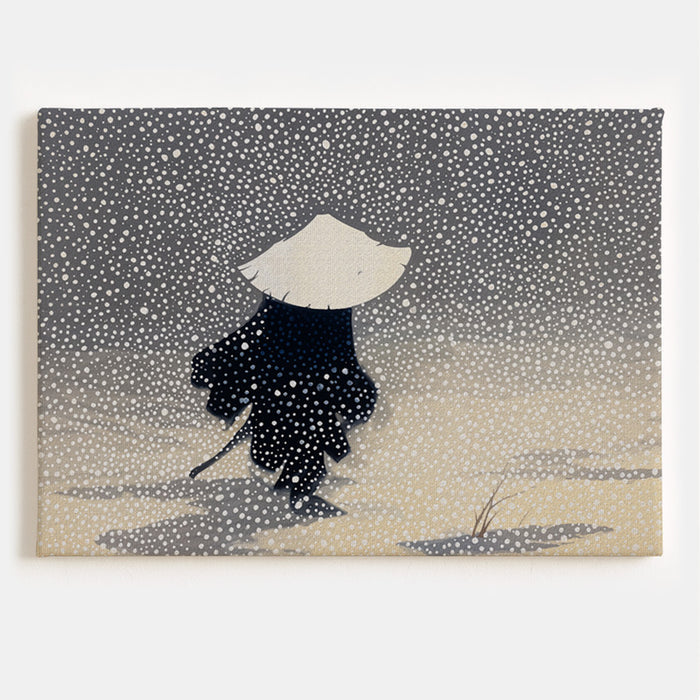 Footsteps In Silence Canvas