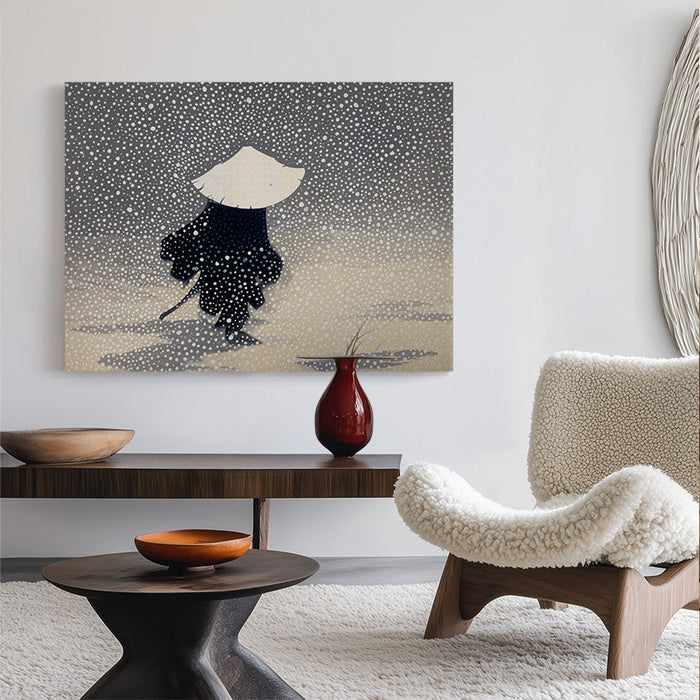 Footsteps In Silence Canvas