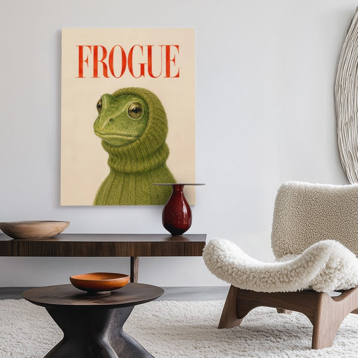 Frogue Canvas — Canvas Vertical #02