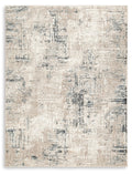 Gentor 5' x 7' Medium Rug in Blue/Ivory