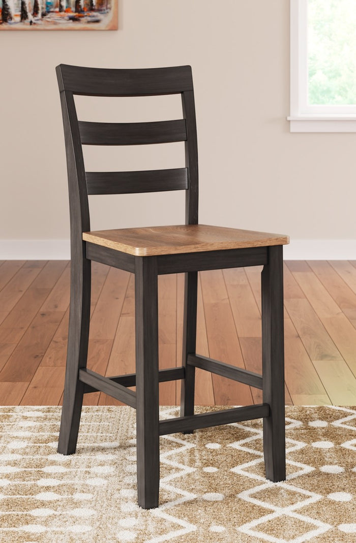 Gesthaven Counter Height Chair in Natural/Brown