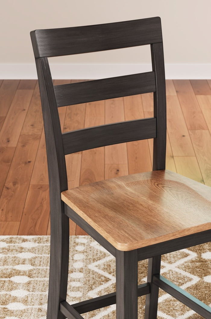Gesthaven Counter Height Chair in Natural/Brown