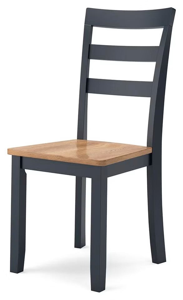 Gesthaven Dining Side Chair in Natural/Blue