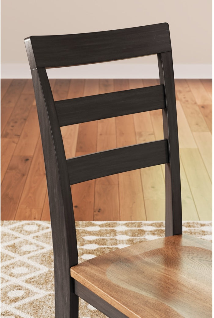 Gesthaven Dining  Side Chair in Natural/Brown