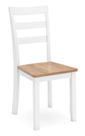 Gesthaven Dining  Side Chair in Natural/White