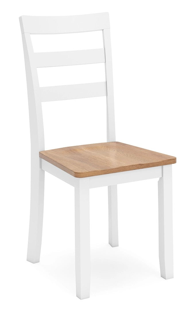 Gesthaven Dining  Side Chair in Natural/White
