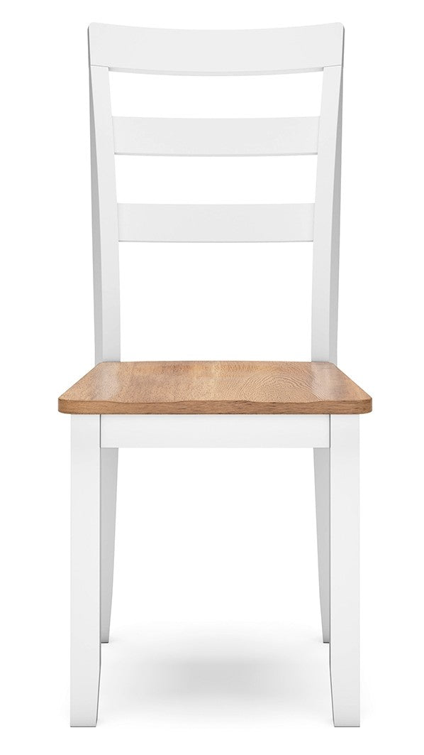 Gesthaven Dining  Side Chair in Natural/White
