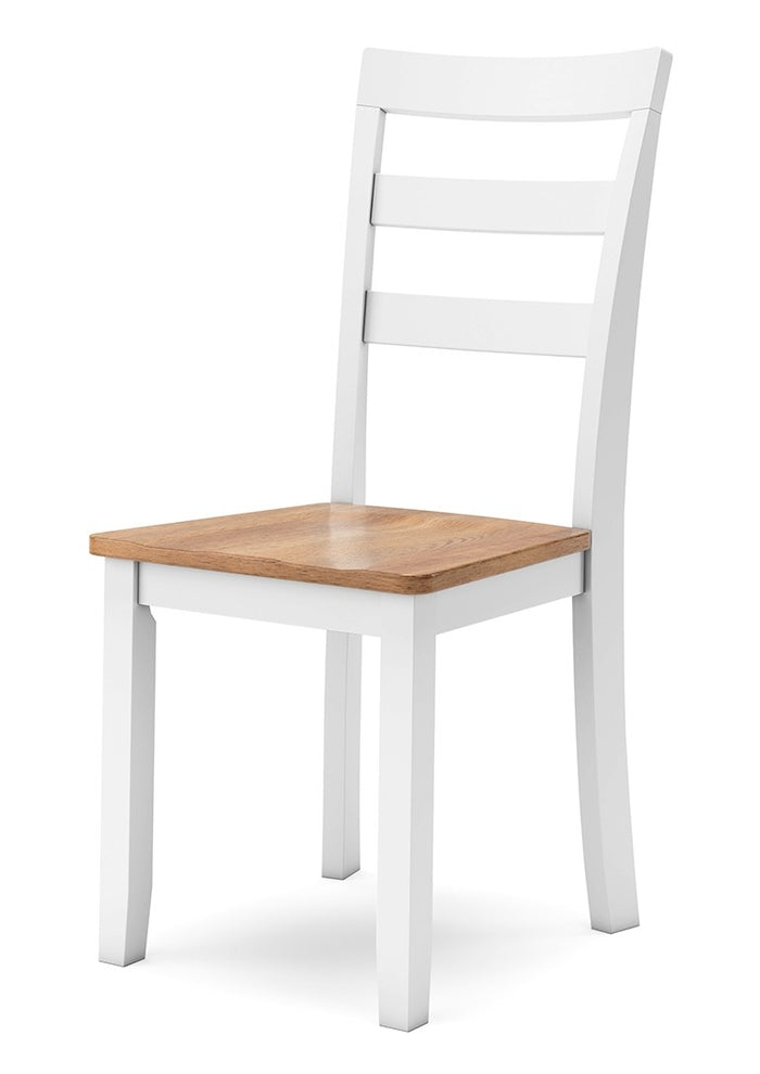 Gesthaven Dining  Side Chair in Natural/White