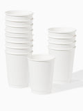 GO 12oz Double Wall Paper Cup White - Bulk - 500/Case
