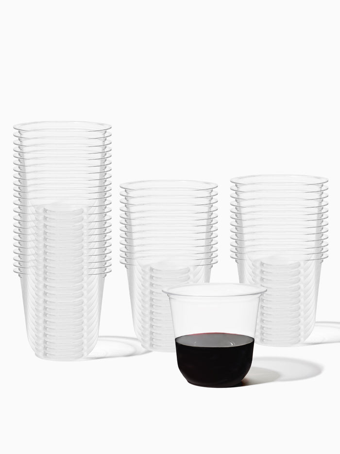 GO 12oz Rounded Bottom PET Arc Cup - Bulk - 1000/Case
