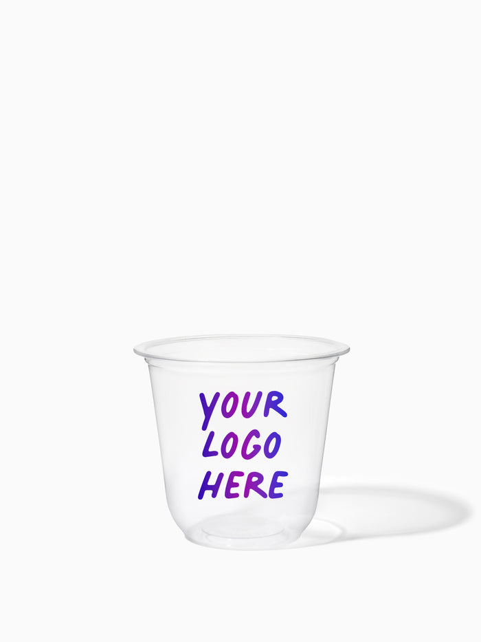 GO 12oz Rounded Bottom PET Arc Cup - Bulk - 1000/Case