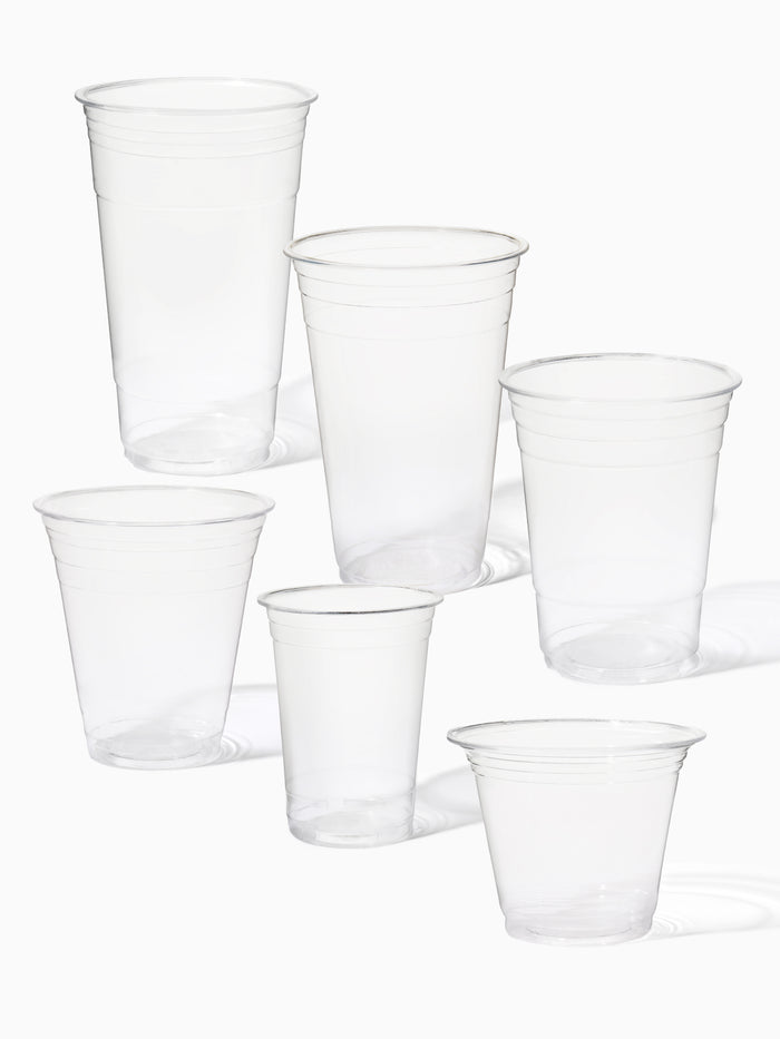GO 16oz Classic Recyclable PET Cup - Bulk - 1000/Case