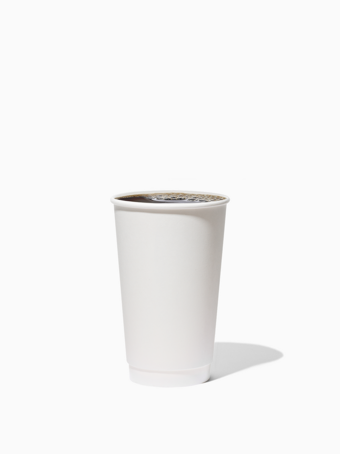 GO 16oz Double Wall Paper Cup 90mm Recyclable Cup - Bulk - 500/Case