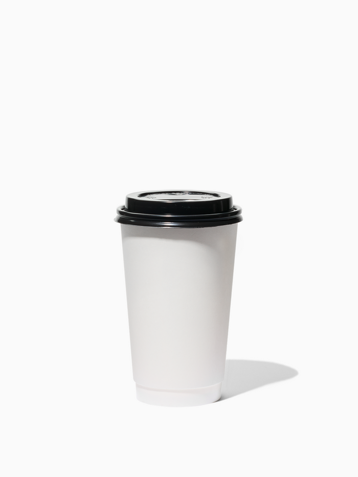 GO 16oz Double Wall Paper Cup 90mm Recyclable Cup - Bulk - 500/Case