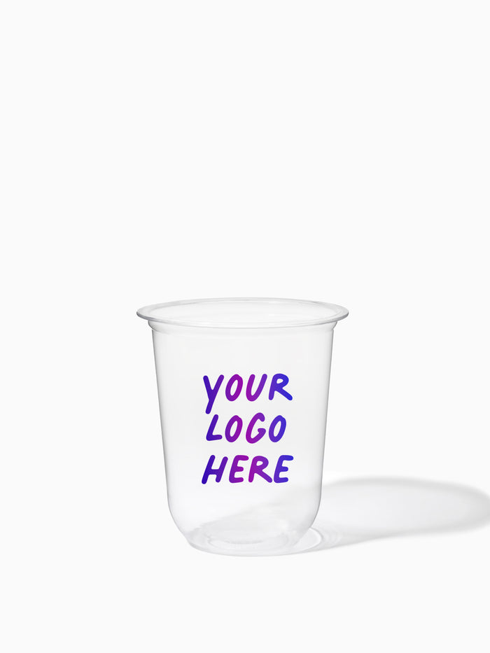 GO 16oz Rounded Bottom PET Arc Cup