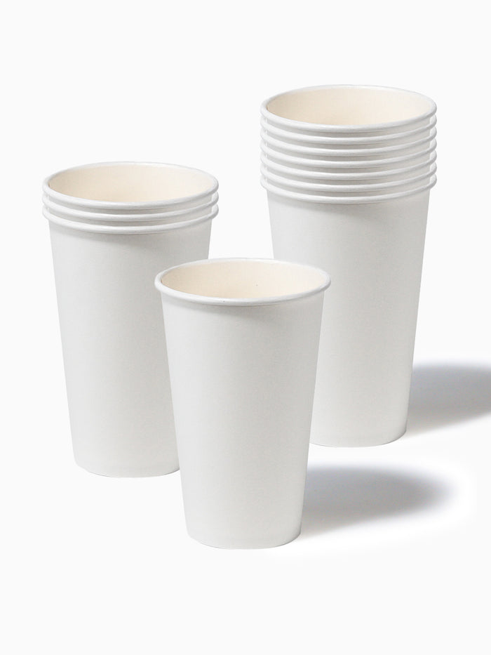 GO 16oz Single Wall Paper Cup - Bulk - 1000/Case