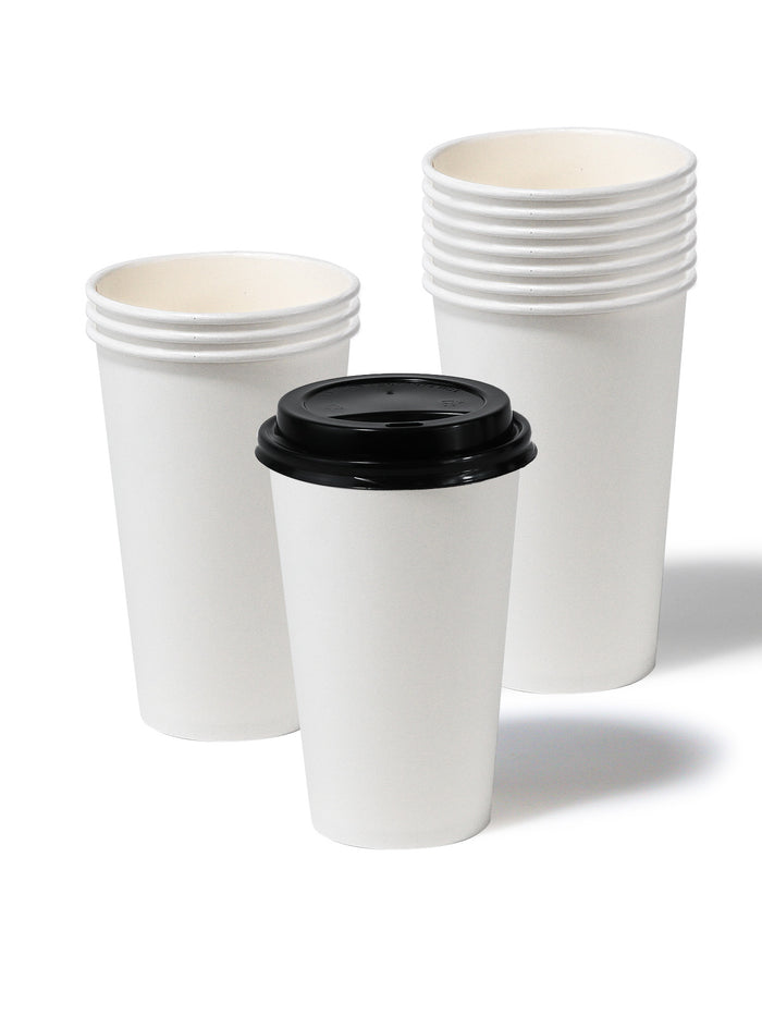 GO 16oz Single Wall Paper Cup - Bulk - 1000/Case