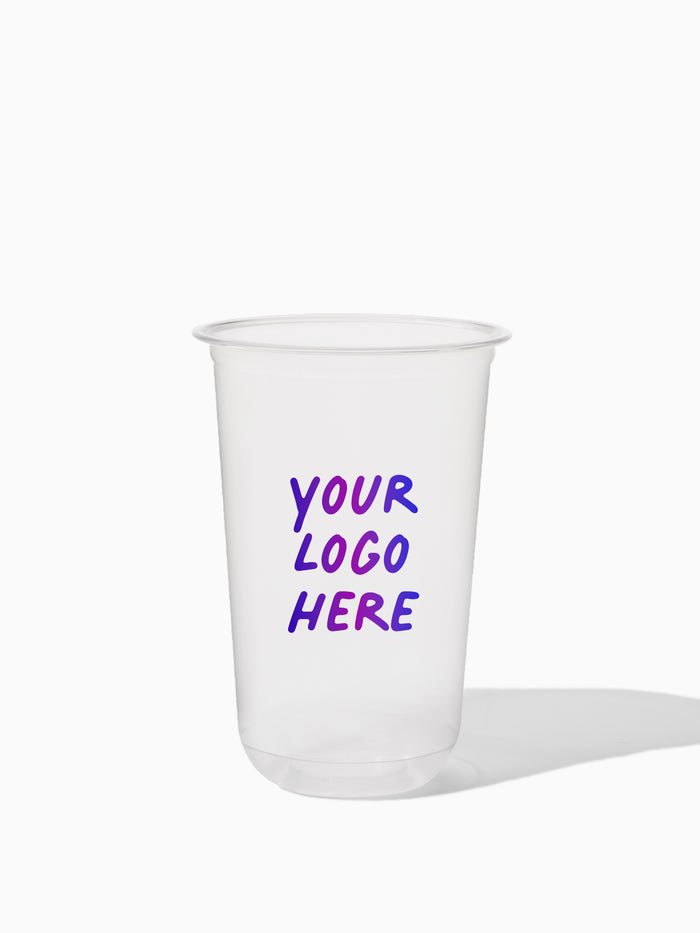 GO 20oz Rounded Bottom PET Arc Cup