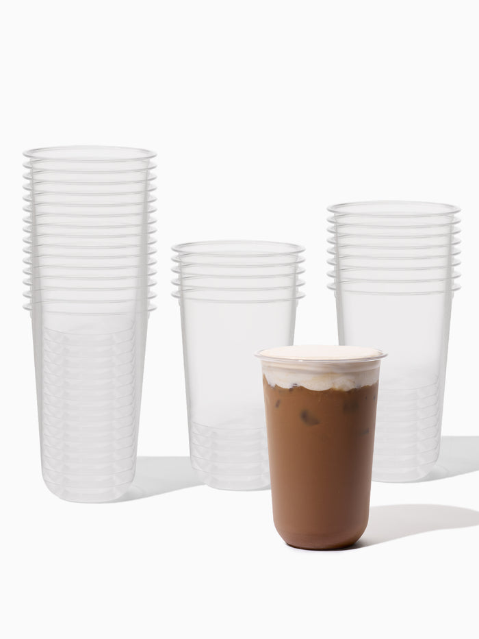 GO 20oz Rounded Bottom PET Arc Cup